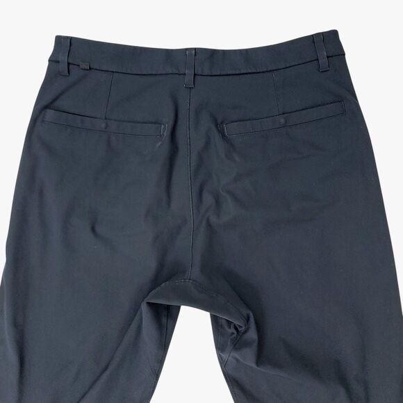 Lululemon Pant Mens 31x 27 Navy ABC Classic Slim Fit Performance Activewear - Picture 6 of 12